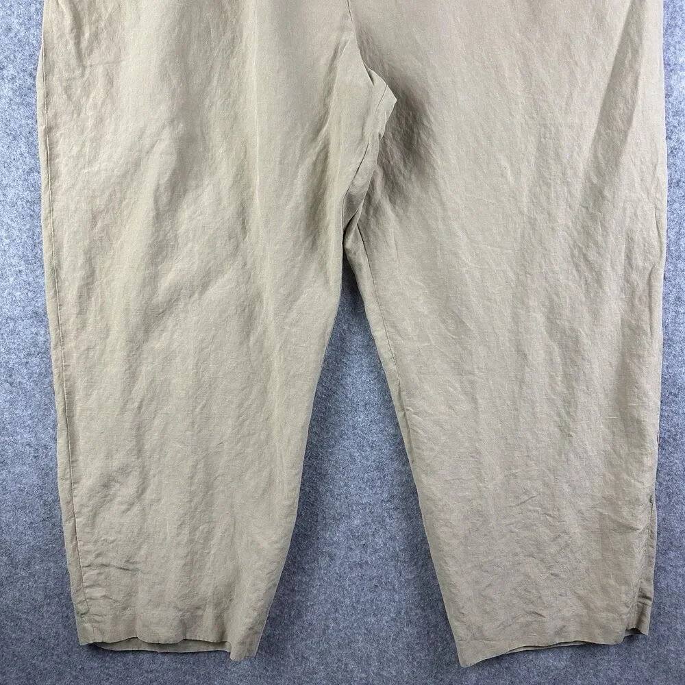 Polo Ralph Lauren Linen Silk Blend Pants Mens 48B Big Preppy Coastal Trouser*